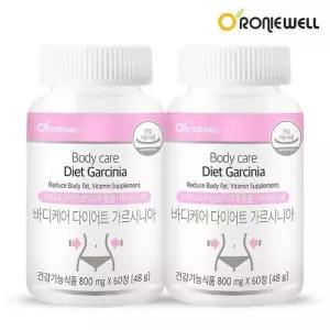 [로니웰] 바디케어 가르시니아 60정 x 2개 (총 2개월분)