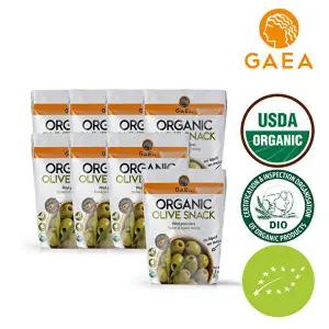 [가이아]가이아 유기농 그린 올리브 파우치 65g,8팩