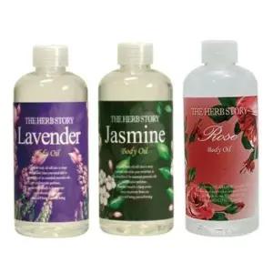 바디미스트 HS 더허브스토리 바디오일 300ml