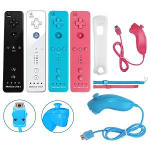 호환 닌텐도 Wii/Wii 게임 리모컨 조이스틱 Nunchuck 핸드 곡선 액세서리용 2 in 1