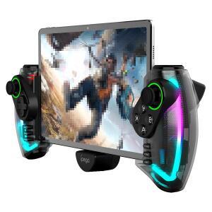 호환 스위치  안드로이드  iOS  iPad  PC용 무선 게임패드(RGB 라이트 선형  진동 신축성 컨트롤러 PG9777
