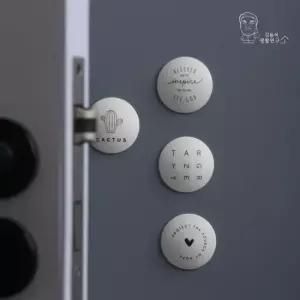 문닫힘 도어 방문 문쾅방지패드 소음 충격방지 4개입