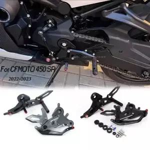 450SR 450 2022 2023 오토바이 CNC 후면 세트 리셋 발판 발 받침 페그