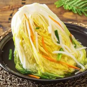 [밥에는김치] 국산 감칠맛 백김치 3kg