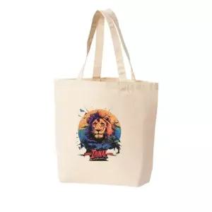 에코백 토트백 챗지피티 사자 LION 빈티지 제왕 그림 프린트에코백