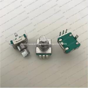 20Pcs EC11 인코더 스위치 30 포지셔닝 15 펄스 축 길이 10MM 자동차 볼륨 코드 전위차계