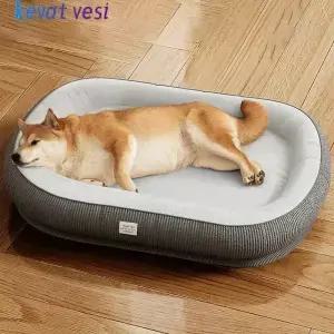 개 침대 소프트 메모리 폼 작은 중형 애완 동물 슬리핑 매트 고양이 따뜻한 개집 이동식 미끄럼 방지 둥지