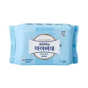 크리넥스 마이비데 클린케어 46매x12팩 화장실용 비데 물티슈