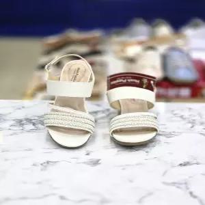 여성 4.5cm 경량 가죽스트랩 웨지힐 미들샌들 3FR025-1 763631