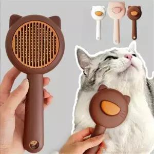 애완 동물 빗 고양이 털 제거 청소 브러시 새끼 매직 마사지 손질 개 털갈이 용품