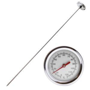2024  50cm 긴 줄기 퇴비 토양 온도계 간단한 조작 0 ℃ -120 지상 정원 뒷마당 고정밀