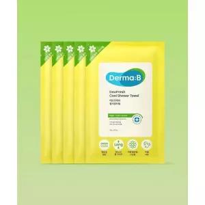 매장정품 DERMAB 데오프레쉬 쿨샤워타월 25G 5개