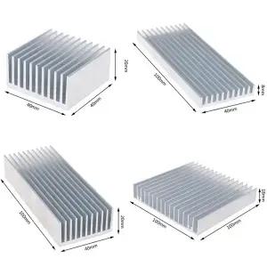 고출력 LED IC 칩 쿨러 라디에이터용 압출 알루미늄 방열판