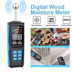 WM710A 디지털 목재 수분계 습도계 비접촉 댐프 감지기 알람 비파괴 측정 시험기