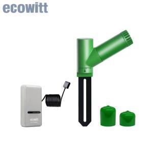 Ecowitt GW1206 WiFi 기상 관측소 게이트웨이가 포함된 토양 수분 모니터, 식물 정원용 습도계 센서