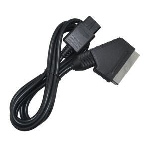 NTSC 시스템과 호환되는 Gamecube N64 콘솔 용 SNES  A/V TV 비디오 게임 케이블 Scart