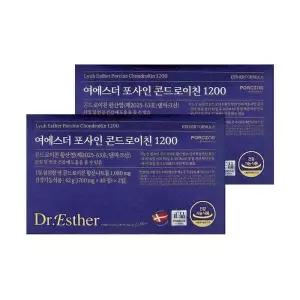 에스더포뮬러 여에스더 포사인 콘드로이친 1200 700mg 60정 2개/mjc
