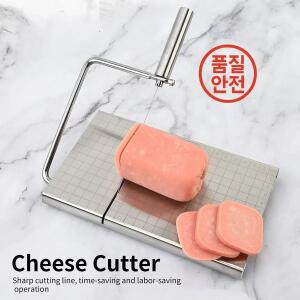 와이어 치즈 및 버터 슬라이서 조절 가능 보드 교체 스테인레스 스틸 5 개