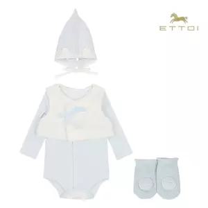 에뜨와 ETTOI 큐디수트모자양말SET 07T517908/임신,출산,신생아,백일,조카선물 07T517908JS 107674