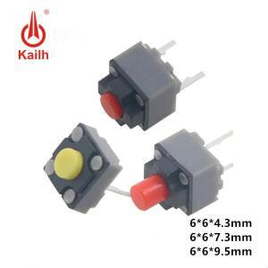 10피스 6x6x7.3 4.3mm 9.5mm Kailh 사각 자동 마이크로 스위치 음소거 직사각형 대체 할 수 있습니다
