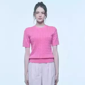 [유닛]소프트 터치 에센셜 풀오버 (UFKKCN116S-PINK)