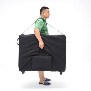 마사지베드 이동식 침대 접이식 바퀴 가방 운반 안마 테이블 휴대용