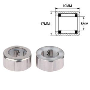EWC1008 스테인리스 단방향 베어링 10x17x8mm 낚시 장비 니들 롤러 2개