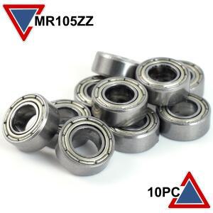 MR105 ZZ 베어링 5x10x4mm 10개 RS 오픈 핸드피스 강력한 산업용 전동 고속 자동차