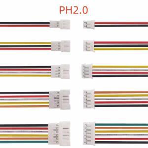 PH 2.0 수컷 암컷 와이어 커넥터 피치  PH2.0mm 2 P 3P 4P 5P 6P 7P 8P 9P 10P 11P 12 핀 플러그 잭 터미널