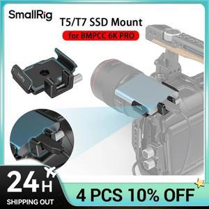 BMPCC 6K Pro 3272 용 SmallRig 케이지와 호환되는 samsung 호환 T5/T7 SSD PRO 마운트