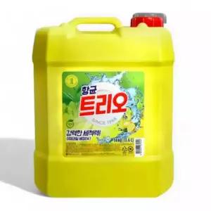 주방세제 항균 트리오 14kg 말통 대용량 업소용