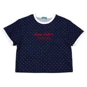 [갤러리아] 베네통키즈 26S/S 그래픽도트링거티셔츠 QATS42631