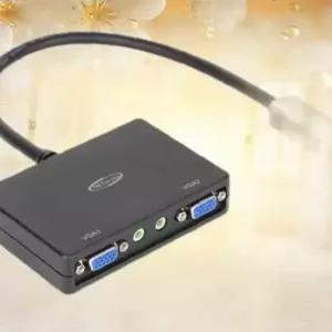 넷메이트 NMJSDPV22 DisplayPort to 2xVGA 분배기