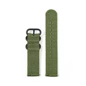 나일론 국방색 그레이 나토 46mm 실버버클 블랙버클 시계줄-WFP185G