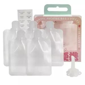 투명 파우치 세면용품 소분 화장품 액체 만물선생 린스 용기 샴푸-WFP1F9G
