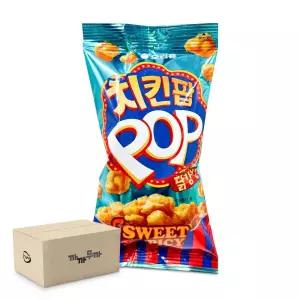 오리온 치킨팝 닭강정맛 65g 1박스-16개