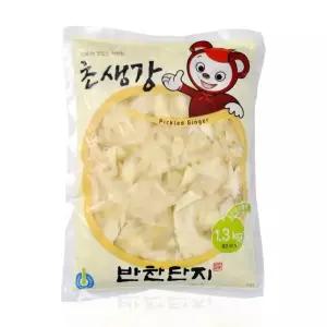 반찬단지 초생강 백색 1.3kg