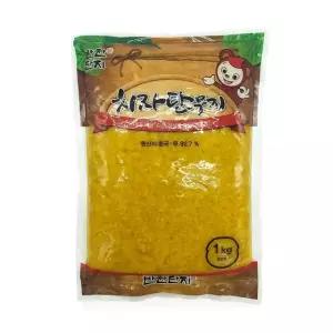 반찬단지 치자단무지 알밥 1kg