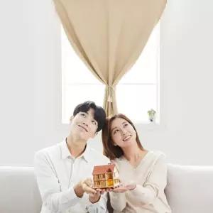 셀프 암막 커튼 패브릭 붙이는 가림막 커텐 아이방