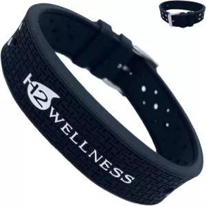티타늄 및 구리 스포츠 밴드가 주입된 H2Wellness 마그네틱 팔찌 초강력 방수 통기성 편안한 조절 가능