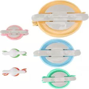 GLOGLOW 6PCS 폼 제조기 플러프 볼 기 DIY 울 실 뜨개질 도구 바늘 작업 액세서리 공예