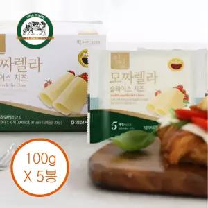 임실 모짜렐라 슬라이스치즈 (20gX5매) x 5팩