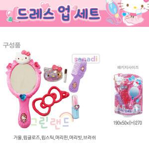 헬로키티 드레스 업 세트 공주님 역할놀이 헤어메이크업 여아완구 소꿉 겨울왕국장난감 그린랜드 79