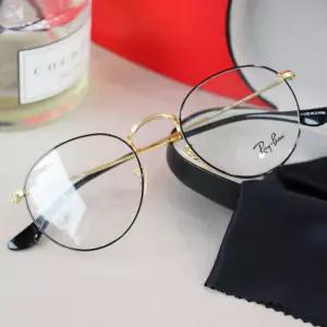 가벼운 슬림라인, 레이벤 메탈 안경테 연예인 동글이 50사이즈 0RX 3447V 2991 레이밴
