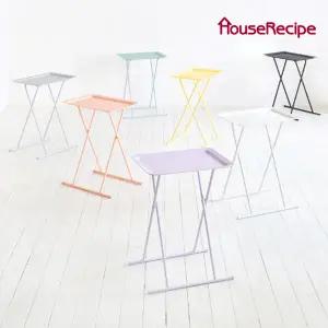 [하우스레시피] 씨티 접이식 간이테이블 8종 - 미니 탁자 독서 책상 슬림 소파 쇼파 사이드 침대 식탁 작은
