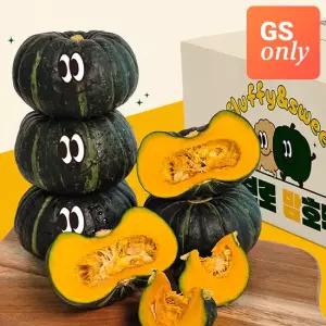 [GS단독] 국내산 소보로 밤호박 미니단호박 가정용 3kg(개당 300~700g내외)