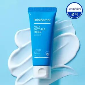 [공식] 리얼베리어 아쿠아 수딩 크림 75ml (튜브형) +아쿠아(크림30ml+토너30ml)
