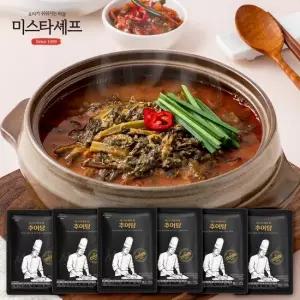 미스타쉐프 미스타셰프 추어탕 500g x 6팩