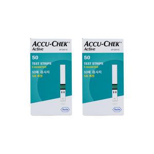 로슈 아큐첵 액티브 혈당 시험지 100매 accu-check (2박스)