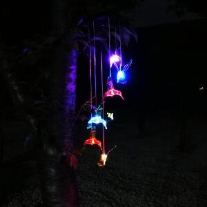 [블랙벅] 태양광 정원등 방수 LED 회오리 새 1개 6마리 정원조명 경관조명 led야외등 야외조명 야외태양광